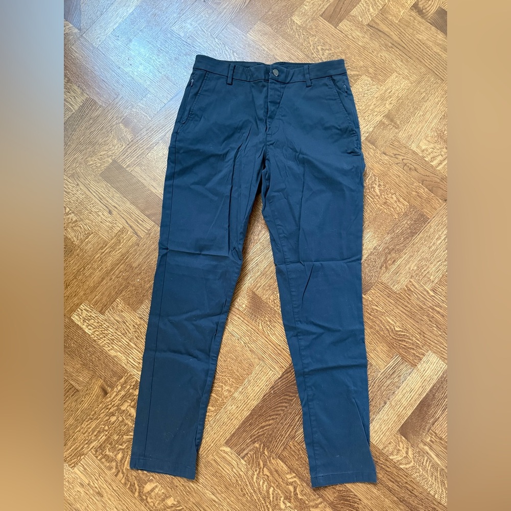 BIRDDOGS Stretch Performance Pants Navy Blue Golf Chino‎ Hiking Sporty 32